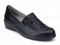 170201 Сурсил-Орто (Sursil-Ortho), туфли для взрослых, кожа, замша, черный, полнота 6 в Владивостоке