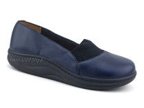 81-22-417/58С Рикосс (Ricoss) туфли для взрослых, кожа, синий, полнота 9 в Владивостоке